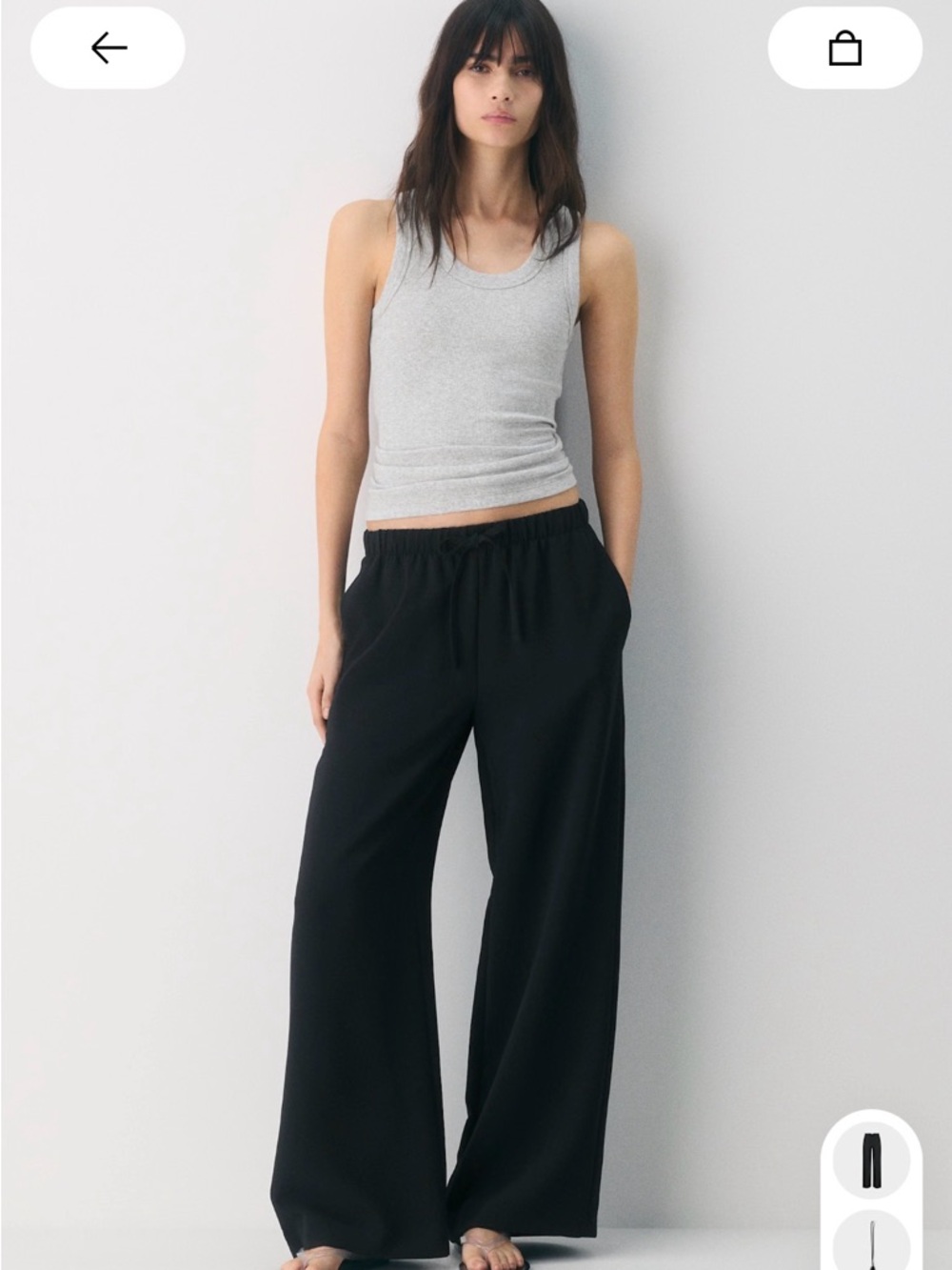 Aritzia The Lodge Pant - Crepette - Small Short